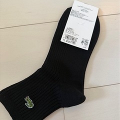【新品未使用】LACOSTE ラコステ靴下22-24cmの画像