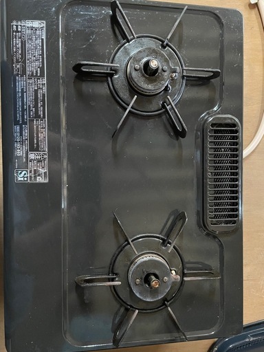 パロマ ガスコンロ IC‑S37DX‑2L 都市ガス用 2口グリル付き 2022年製 パロマ（Paloma） ガスコンロ 都市ガス用 Paloma 2022年製 IC-S37K-2L 