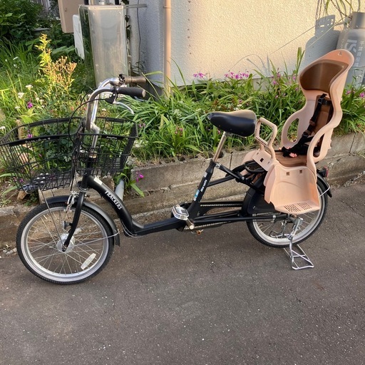 ヘッドレスト付きカジュアル、うしろ子供のせ、丸石 自転車