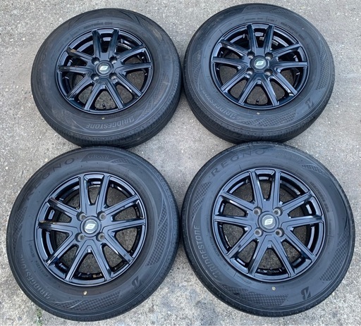 サマー?タイヤ　185/70-14 pcd100×4 
レグノ　ブリヂストン