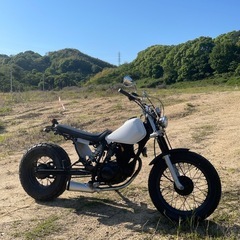 TW200 ロンスイ ドラムブレーキ 自賠責つき 実働の画像