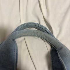 JILL by JILLSTUART デニムリボントートバッグ ブルーの画像