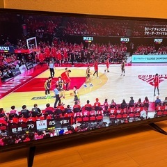 ‼️4K 液晶テレビ 43インチ‼️ 2019年製 アイリスオーヤマ 外付けHDDで録画可能 リモコンありの画像