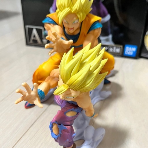 一番くじ ドラゴンボール VS EXISTENCE ラストワン賞 孫悟空＆孫悟飯フィギュア
