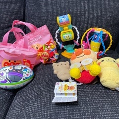 おもちゃ　アンパンマン　ピカチュウ　くま　ベビーの画像