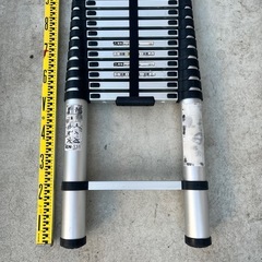 伸縮はしご◆アルミはしご◆95cm→3.8mの画像