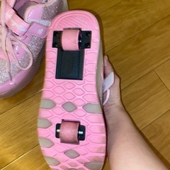 ローラーシューズ　ピンクの画像