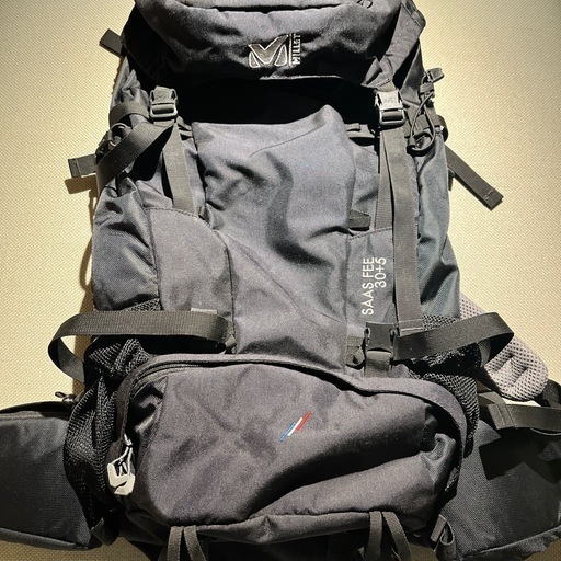 MILLET SAAS FEE 30+5 バックパック ブラック
