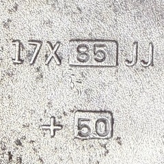 work ユーロラインディッシュ17インチ 2ピース 4本セットPCD114.3の画像