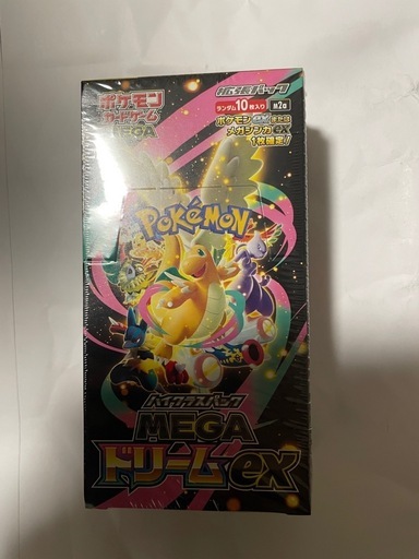 ポケモンカードゲームのMEGAドリームEX 1box シュリンク付き