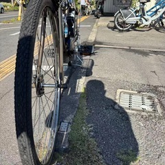027中古Panasonic電動アシスト自転車　16Ah 大阪の画像