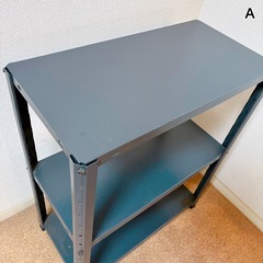 スチールラック ３段 W60×D30×H75cm [A] 2の画像
