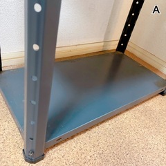 スチールラック ３段 W60×D30×H75cm [A] 2の画像