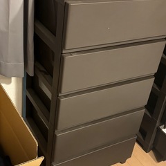 【無料】カラーボックス　衣装ケースの画像