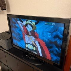 【平日21:00以降】Panasonic 32型液晶テレビ VIERA リモコン付き 動作確認済み の画像