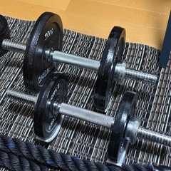 トレーニングロープ&ダンベルセットの画像