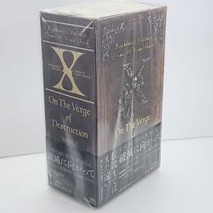 X JAPAN　VHS　破滅に向かって　1992.1.7 TOKYO DOME LIVE　V系　TOSHI　HIDE　PATA　TAIJI　YOSHIKIの画像