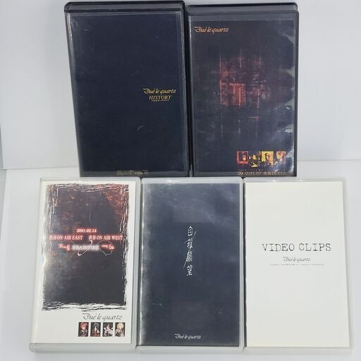 Due'le quartz VHS 5点セット　V系　雅　MIYAVI　miyavi