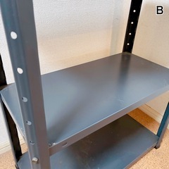 スチールラック ３段 W60×D30×H75cm [B] 2の画像
