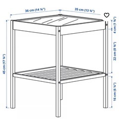 【IKEA】サイドテーブルの画像