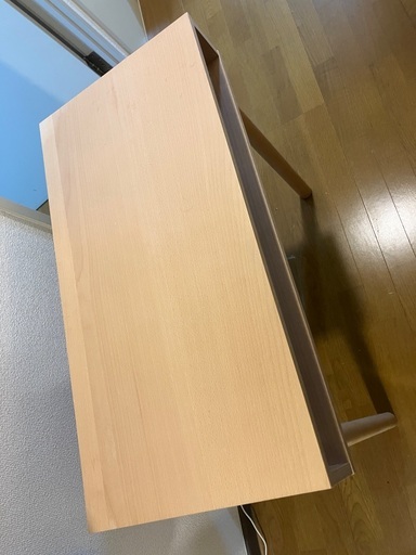 テーブル ideaco シンプルデスク 木製