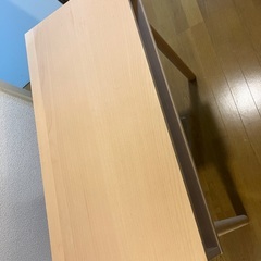ideaco シンプルデスク 木製の画像