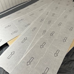 木目調フロアタイル 7枚セット　厚手1.5mm ブラウンの画像
