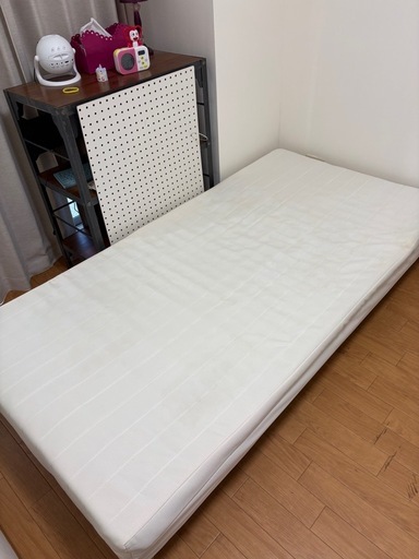 関西引き取り限定使用一年未満無印良品シングルサイズ ベッド