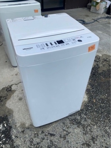 　NO B398?福岡市内配送設置無料✨?-HWE5503 洗濯機 5.5kg Hisense ハイセンス HW-E5503 風乾燥 