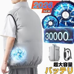 空調作業服　ファン付きベスト　XLサイズの画像