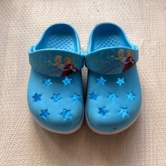 16cm アナ雪　光る靴＆サンダル　セットの画像