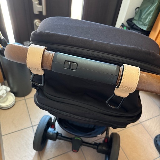 nuna ヌナ ベビーカー タボ キャビア AB型 新生児　レザー 黒 カトージ