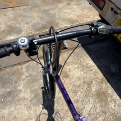 massimo パープル　折りたたみ自転車　の画像