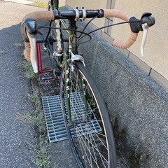 マジィ　クロモリ　ロードバイクの画像