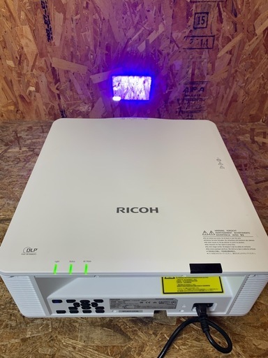 A115084 リコー RICOH PJ WUL6281 DLP プロジェクター W484D585H200 レンズ有り リモコン有り 