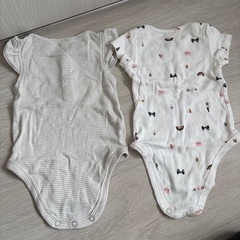ロンパース 肌着　2枚セット 3ヶ月の画像