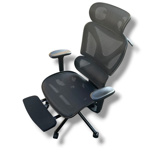 COFO コフォ フットレスト付きオフィスチェア　chair pro FCC-100B ブラック　