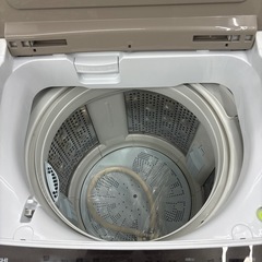 ☆ドリーム荒牧店☆ジモティー割引有☆【クリーニング済み】日立/10kg洗濯機/BW-V100E/2019年製の画像