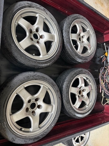 【希少美品】日産純正16AW 
SK24 スカイライン GTR R32 BNR32 鍛造 195/50R16 16×8JJ＋30 5H PCD114.3 ハブ径66ｍｍ　日産GTR32純正ホイール
