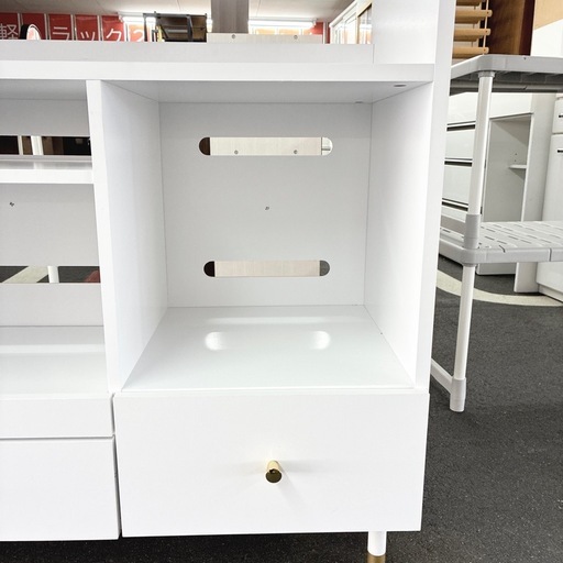 ドリーム池田】◎ジモティ割7%◎引き出し付きレンジ台ラック【52524 ドリーム池田】◎ジモティ割7%◎引き出し付きレンジ台ラック【52524