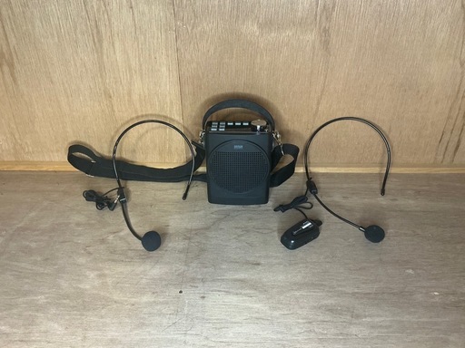 【定価2万超】両手が自由に！サンワサプライ ワイヤレス拡声器（MM-SPAMP12）イベント・店頭販売に