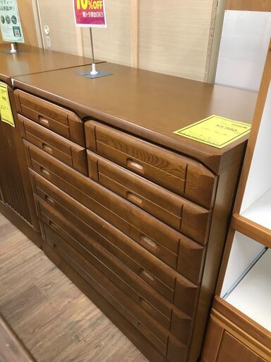 ジャングルジャングル広陵店】家具整理ダンス6段タンス【ジモティー