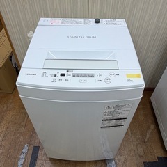 #23 TOSHIBA 2019年 4.5kg AW-45M7(W) 全自動電気洗濯機の画像