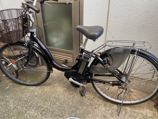電動自転車　値下げ⭕️ バッテリー12アンペア‼️引き取り限定❗️ YAMAHA電動自転車26インチ12.8アンペアバッテリー (シルバー) 東久留米