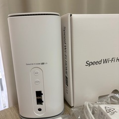 Speed Wi-Fi HOME 5G L13 UQ WiMAX ホームルーターの画像