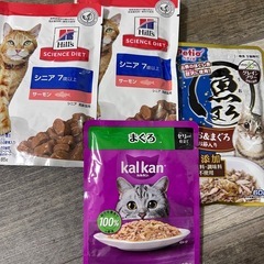 猫フード、ちゅーる、パウチの画像