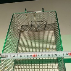 業務用フライヤーのステインレススチールの画像