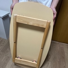 折りたたみローテーブルの画像