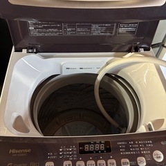 2024年製　ハイセンス　8キロ　全自動電気洗濯機の画像
