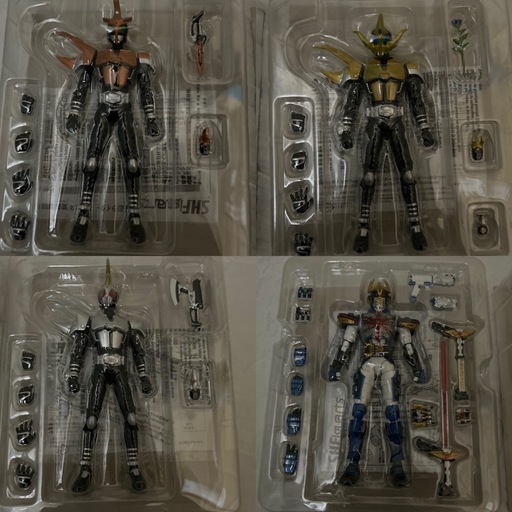値下げ交渉アリ　S.H.Figuarts 仮面ライダーコーカサス・ヘラクス・ケタロス・ライジングイクサ　　計4体